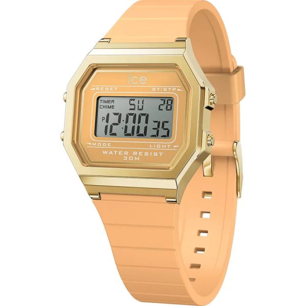 Ice Watch Digit Retro Peach Skin montre femme 32mm 022057