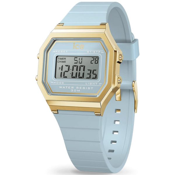 Ice Watch Digit Retro Tranquil Blue montre femme 32mm 022058