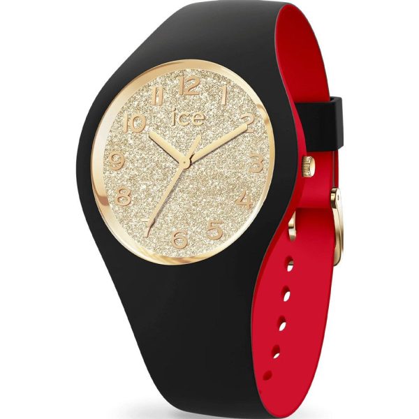 Ice Watch Loulou Black Gold Glitter montre femme 34mm 022325