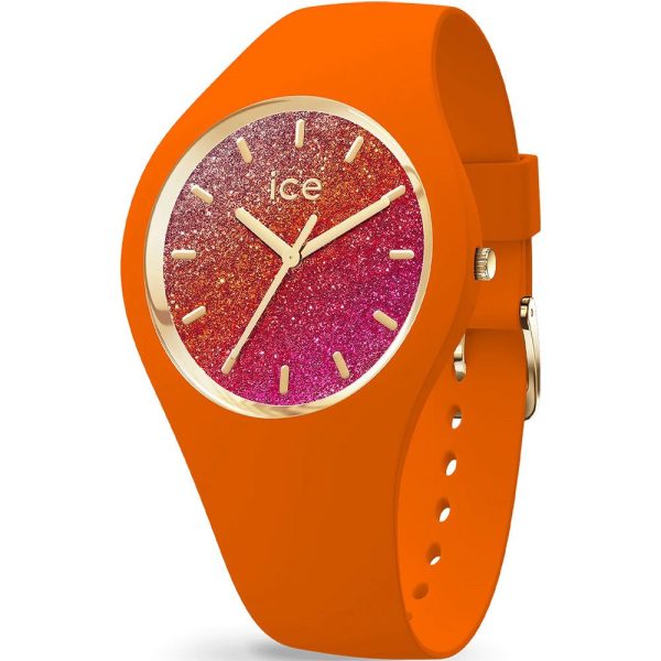 Ice Watch Glitter Orange Summer montre femme 37mm 022574