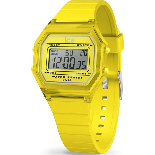 Ice Watch Digit Retro Electric Yellow unisex montre 32mm 022891