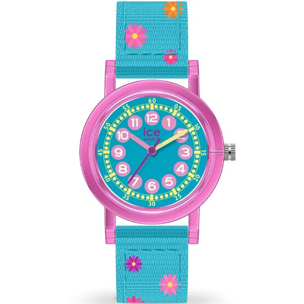 Ice Watch Learning Pink Flowers enfant montre 28mm 024497