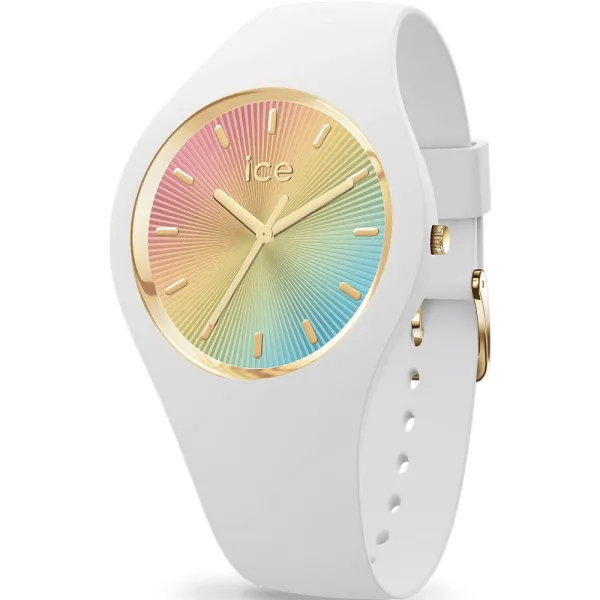 Ice Watch Champagne White Rainbow montre femme 025350
