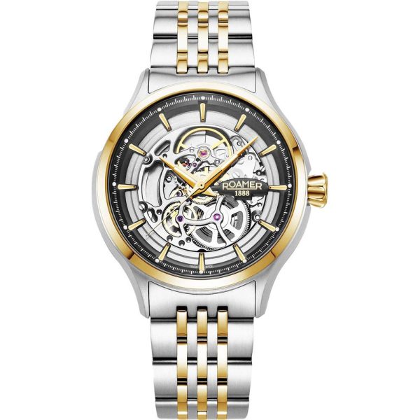 Roamer Competence Skeleton IV montre pour hommes 101984 47 85 10