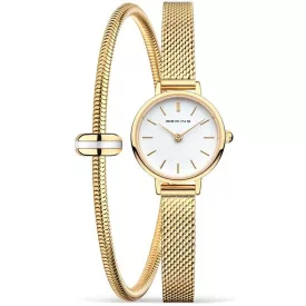 Bering Classic montre femme ensemble 11022-334-L19