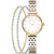 Bering Classic montre femme ensemble 11028-714-GWP