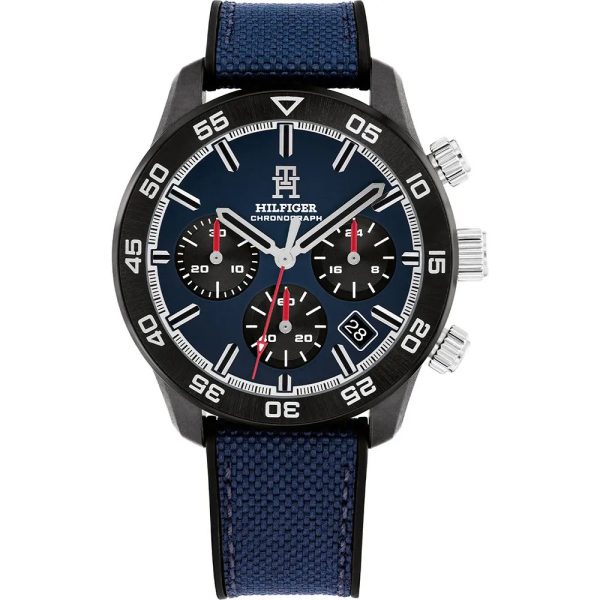 Tommy Hilfiger TH85 Carbon montre pour hommes TH1792183