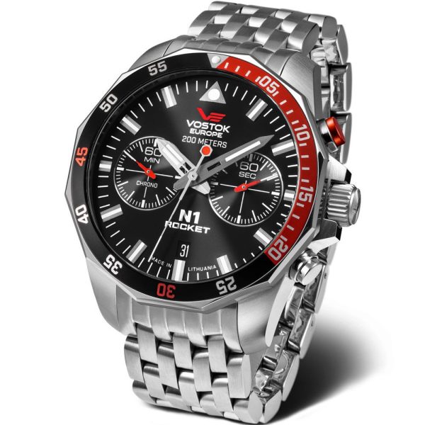 Vostok Europe N1 Rocket montre pour hommes 6S21-225A707-B