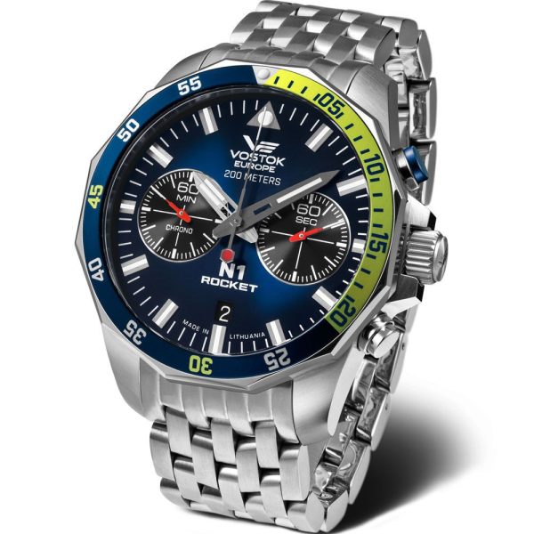 Vostok Europe N1 Rocket montre pour hommes 6S21-225A708-B