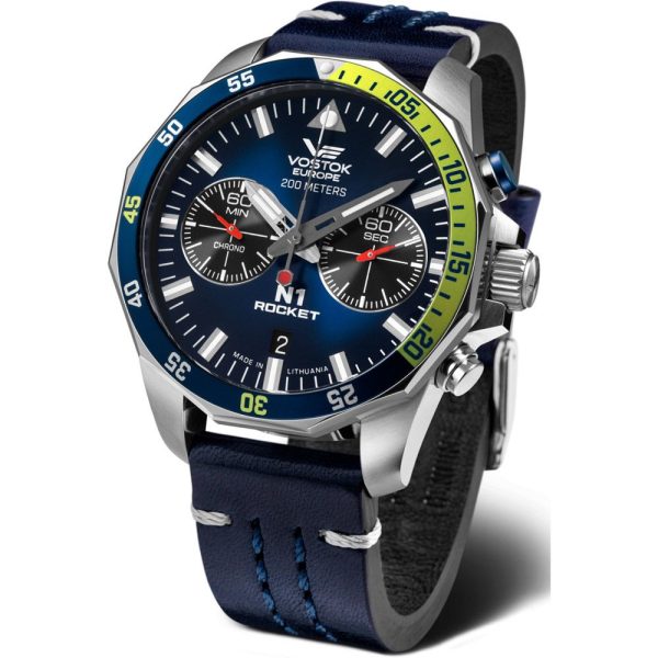 Vostok Europe N1 Rocket montre pour hommes 6S21-225A708-L