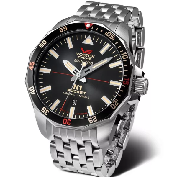 Vostok Europe N1 Rocket montre pour hommes NH35A-225A709-B