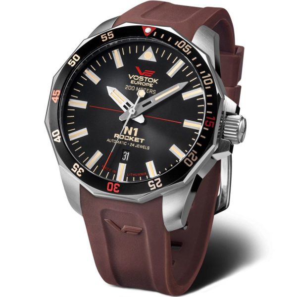 Vostok Europe N1 Rocket montre pour hommes NH35A-225A709-SBR