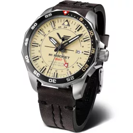   Vostok Europe N1 Rocket GMT montre pour hommes NH34A-225A713-L