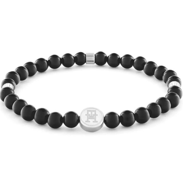 Tommy Hilfiger Monogram Onyx homme bracelet THJ2790609
