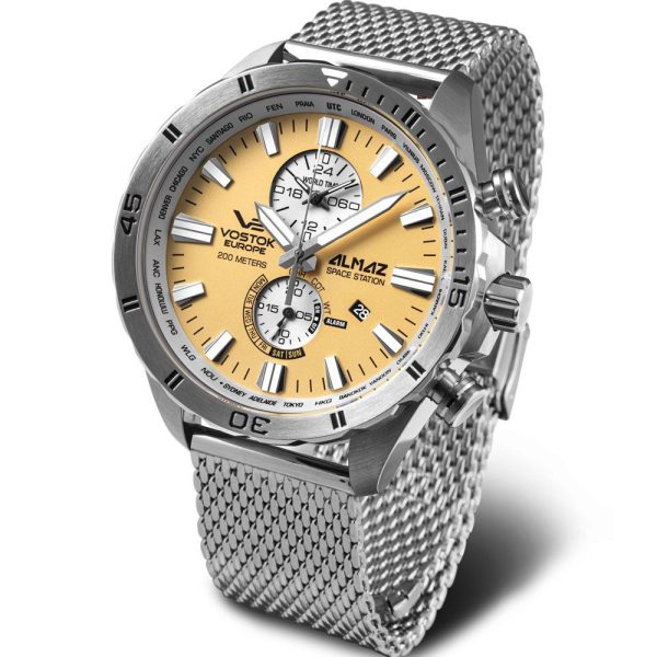 Vostok Europe Almaz montre pour hommes YM8J-320A655-B