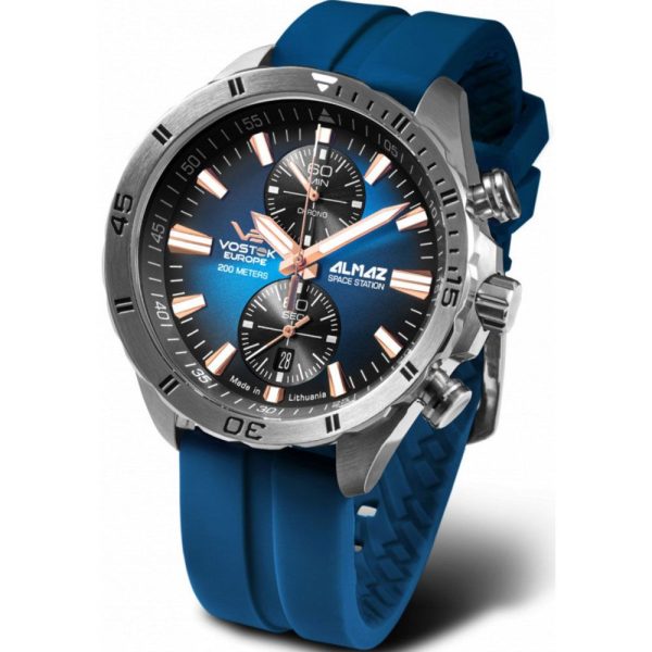 Vostok Europe Almaz Space Station montre pour hommes 6S11-320A675-S