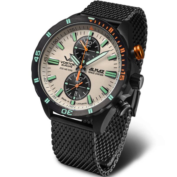 Vostok Europe Almaz montre pour hommes 6S11-320C677-B