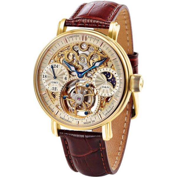Poljot International Tourbillon Skeleton Limited Edition montre pour hommes 3360T66