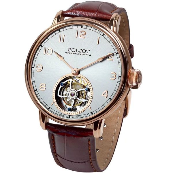 Poljot International Tourbillon Limited Edition montre pour hommes 3400.T-XVIII-BG