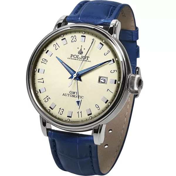 Poljot International Jaros GMT montre pour hommes 34NH.4200112