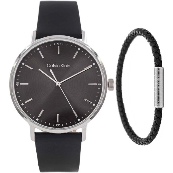 Calvin Klein Modern montre pour hommes ensemble CK35700008