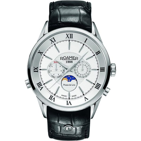 Roamer Superior Moonphase montre pour hommes 508821 41 13 05