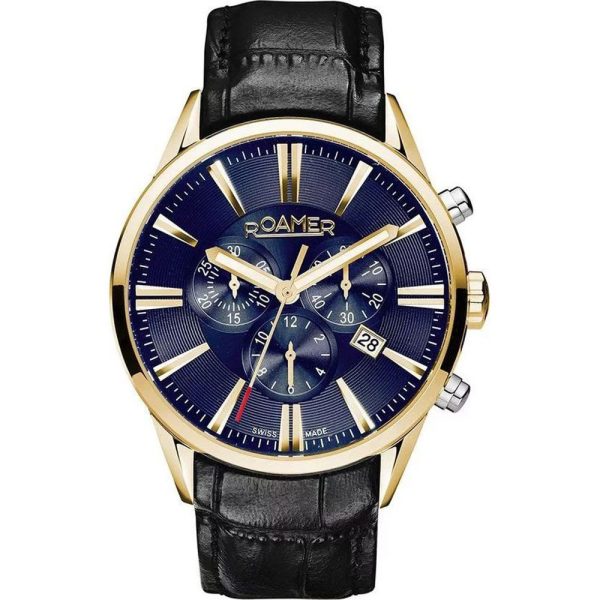 Roamer Superior Chrono montre pour hommes 508837 47 85 05