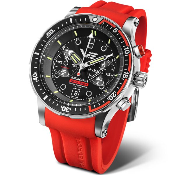 Vostok Europe Batiscafos montre pour hommes 6S21-511A771-SR