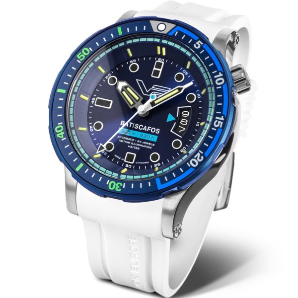 Vostok Europe Batiscafos montre pour hommes NH35-511E768-SW