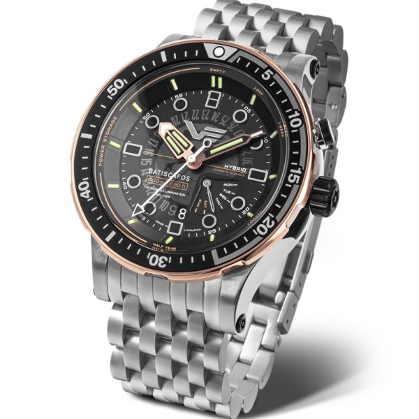 Vostok Europe Batiscafos montre pour hommes PX84-511E769-B