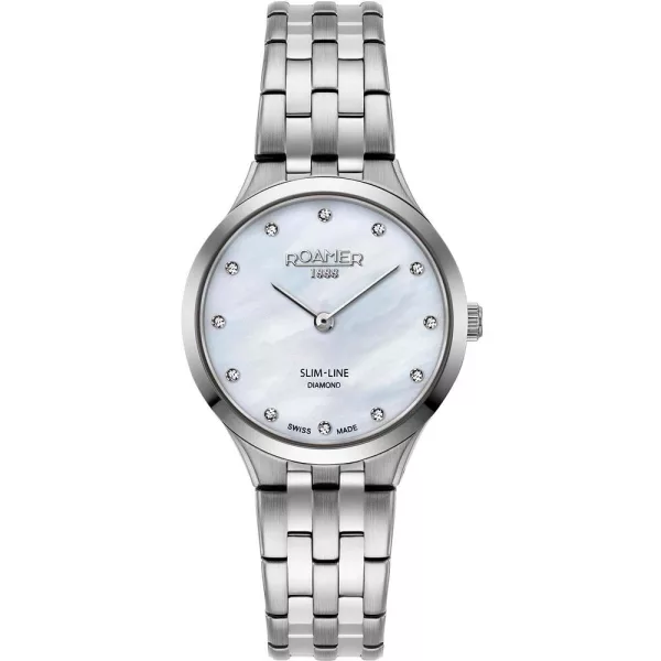 Roamer Slim Line Diamond montre femme 512847 41 89 20