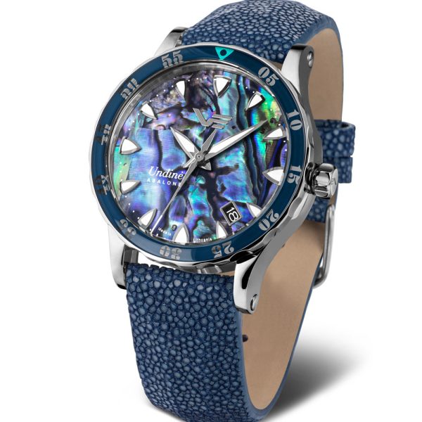 Vostok Europe Undiné Abalone montre femme ensemble VK67-515A757