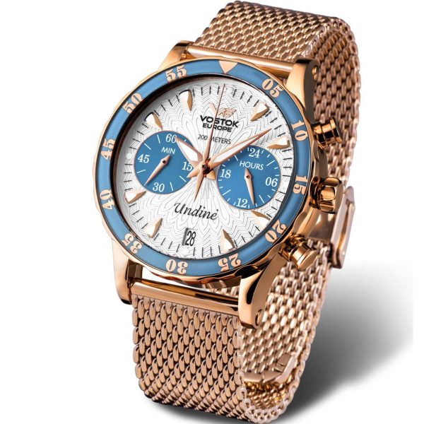 Vostok Europe Undiné montre femme ensemble VK64-515B527/B