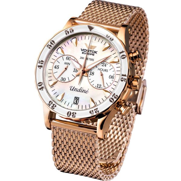 Vostok Europe Undiné montre femme ensemble VK64-515B528/B