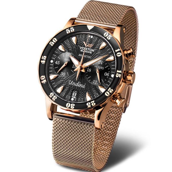 Vostok Europe Undiné montre femme ensemble VK64-515B568/B