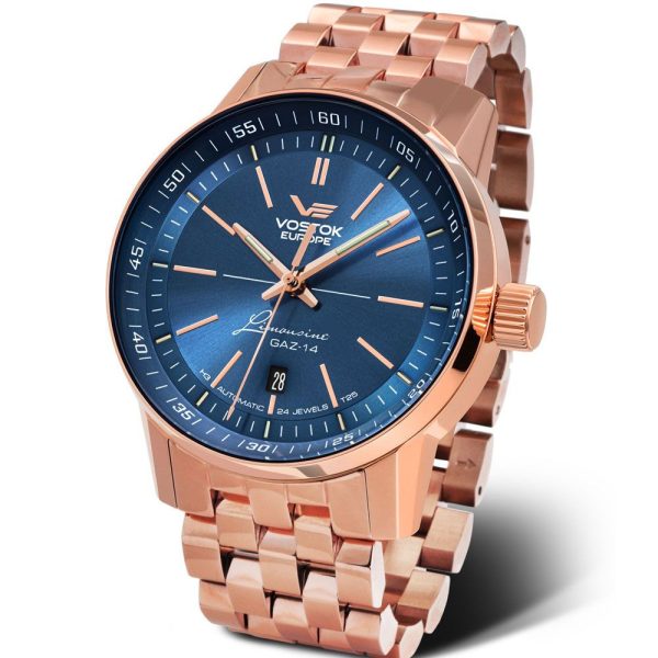 Vostok Europe Gaz 14 Limousine montre pour hommes NH35-565B592/B