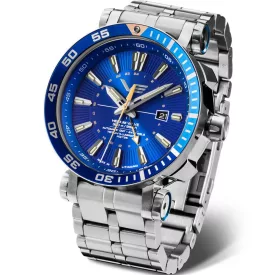  Vostok Europe Energia Rocket GMT montre pour hommes NH34A-575A716-B