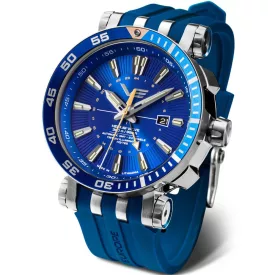   Vostok Europe Energia Rocket GMT montre pour hommes NH34A-575A716-S