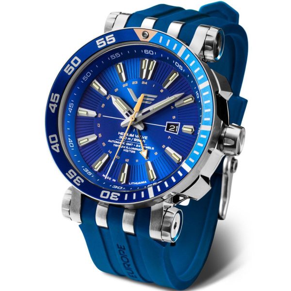 Vostok Europe Energia Rocket GMT montre pour hommes NH34A-575A716-S