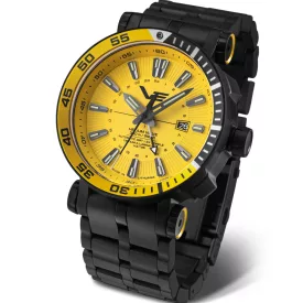   Vostok Europe Energia Rocket GMT montre pour hommes NH34A-575C719-B