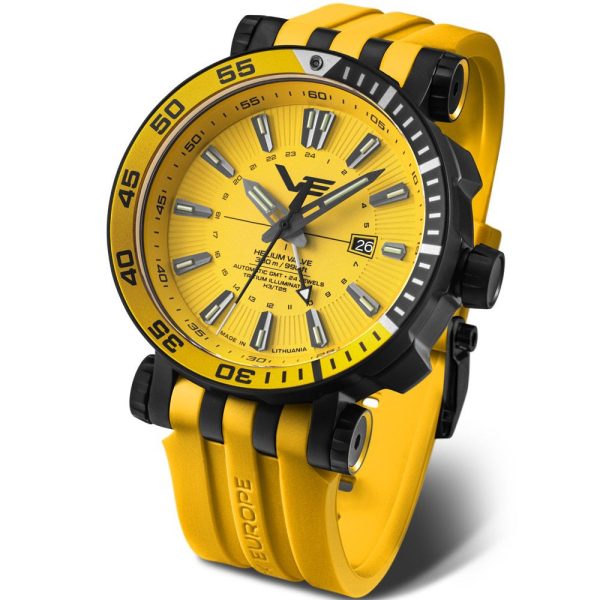 Vostok Europe Energia Rocket GMT montre pour hommes NH34A-575C719-S