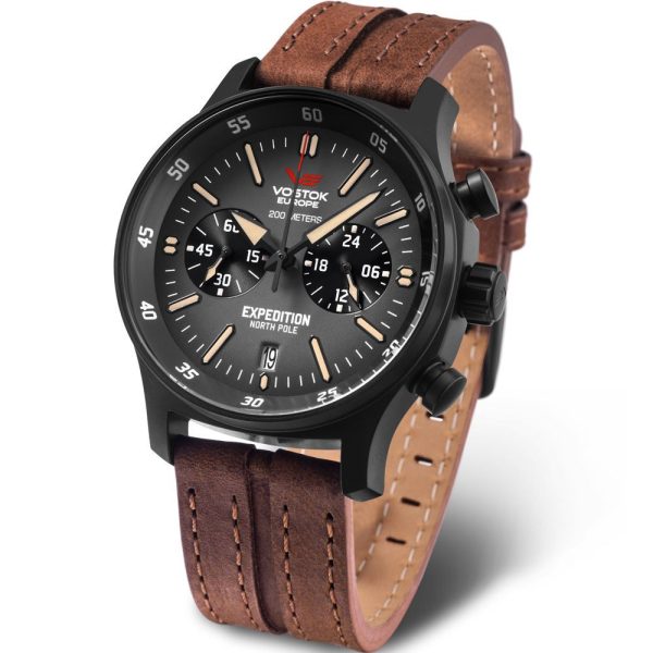 Vostok Europe Expedition North Pole montre pour hommes VK64-592C558-L