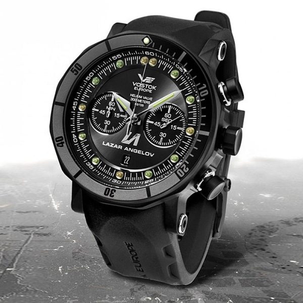 Vostok Lunokhod 2 Lazar Angelov 500 db limité montre pour hommes 6S21-620E372