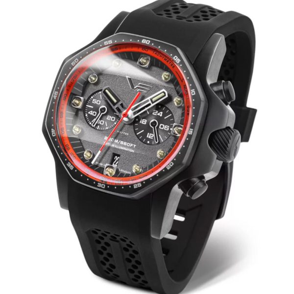 Vostok Europe Atomic Age Sakharov montre pour hommes VK64-640C699-SBLK