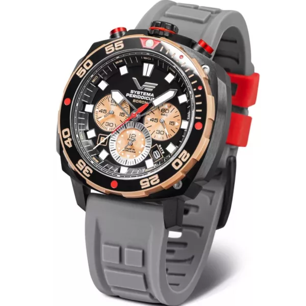 Vostok Europe Systema Periodicum Boron montre pour hommes VK67-650E721