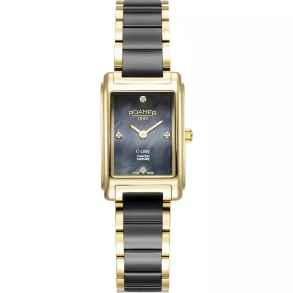 Roamer C-Line Diamond montre femme 659845 48 89 60