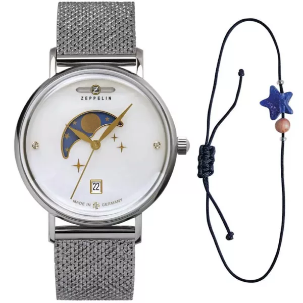 Zeppelin Luna montre femme ensemble 7133M-1