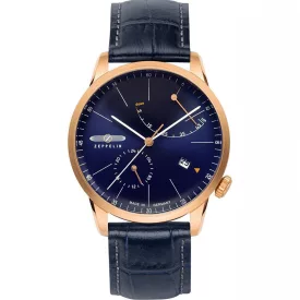 Zeppelin Flatline montre pour hommes ensemble 7368-3
