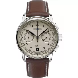 Zeppelin 100 Jahre montre pour hommes 7674-6
