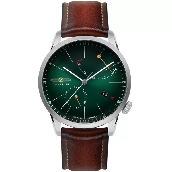 Zeppelin Flatline montre pour hommes 8366-4